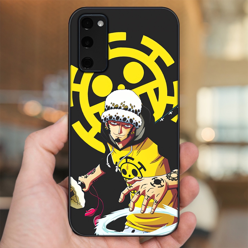 Ốp lưng Samsung S20 FE viền đen in hình Law One Piece