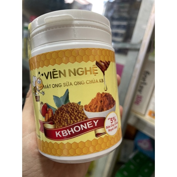 VIÊN NGHỆ MẬT ONG SỮA ÔNG CHÚA KB HONEY