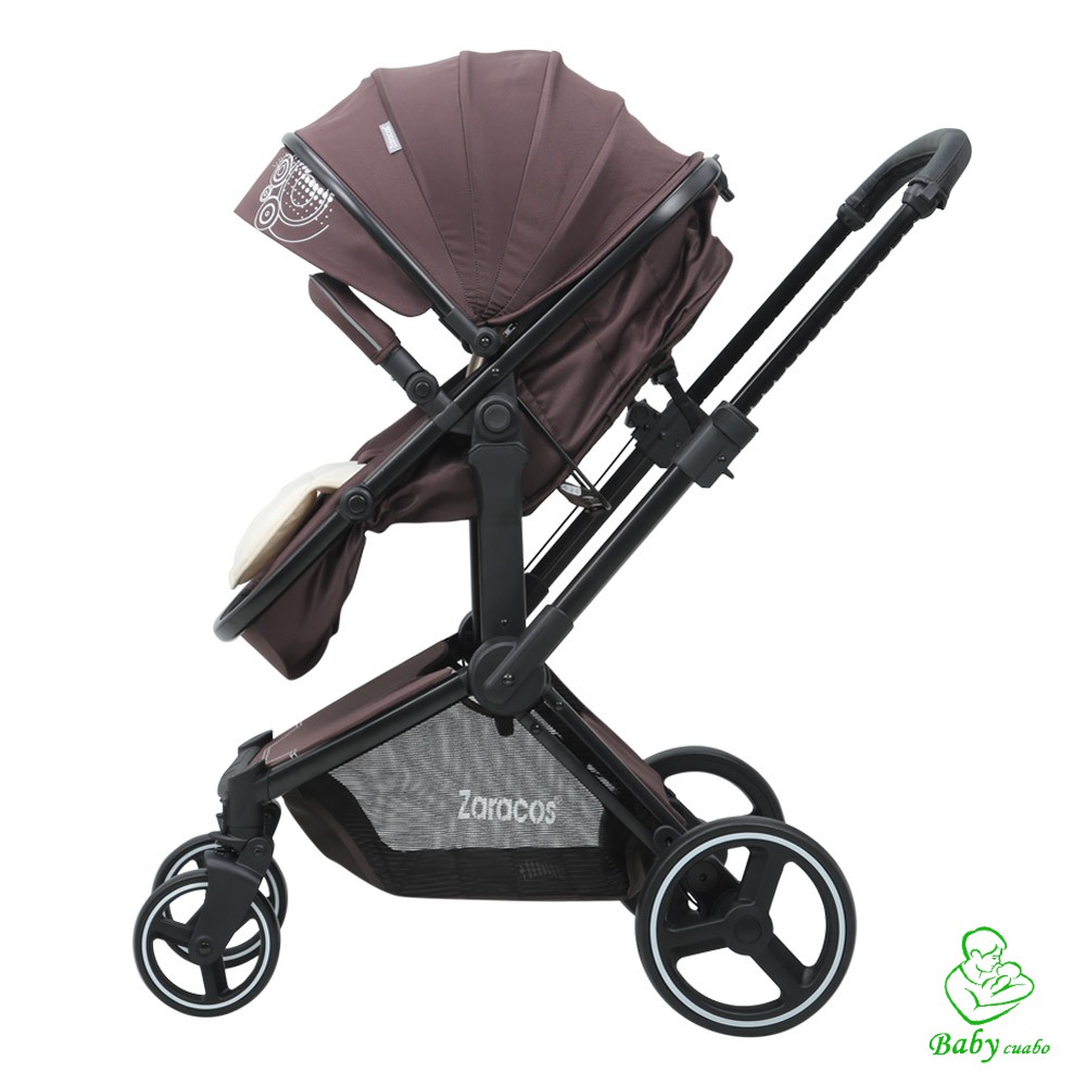 Xe đẩy cho bé – Zaracos ZIPPY 8186 – DARK BROWN (Xe Nôi Cho Bé)