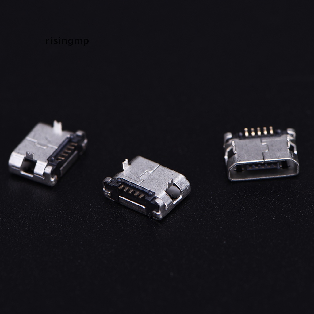 Set 10 Đầu Nối Micro USB 5pin type B Female Cho Nối Sạc 5 pin ♨Trên đó