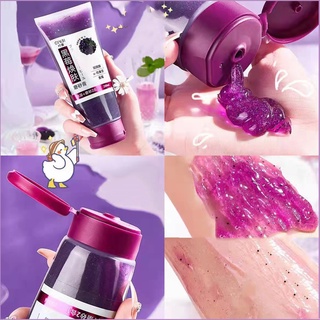 Combo 2 Gel Tẩy Tế Bào Chết Toàn Thân Mâm Xôi Đen GinBi 200ml | Chiết Xuất Mâm Xôi Đen Dưỡng Trắng Da An Toàn, Hiệu Quả