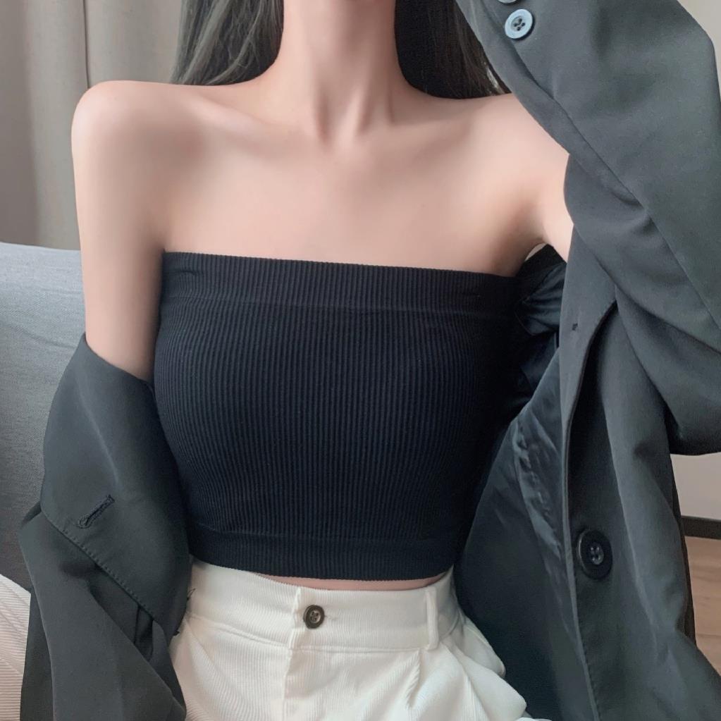 Áo Bra Nữ Thun Tăm Nâng Ngực Gợi Cảm Mẫu Mới Mút Ngực Có Tháo Rời Dây N98 - LADY