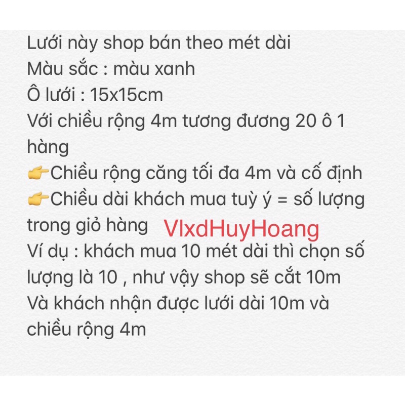Lưới trồng cây làm giàn leo, lưới bầu bí