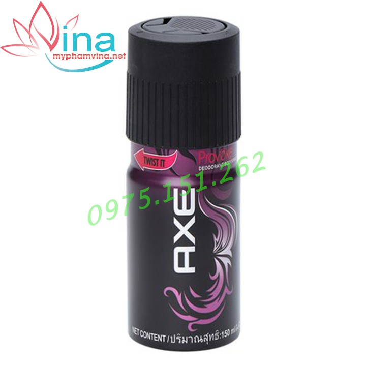Xịt khử mùi toàn thân cho nam Axe Provoke chai 150ml