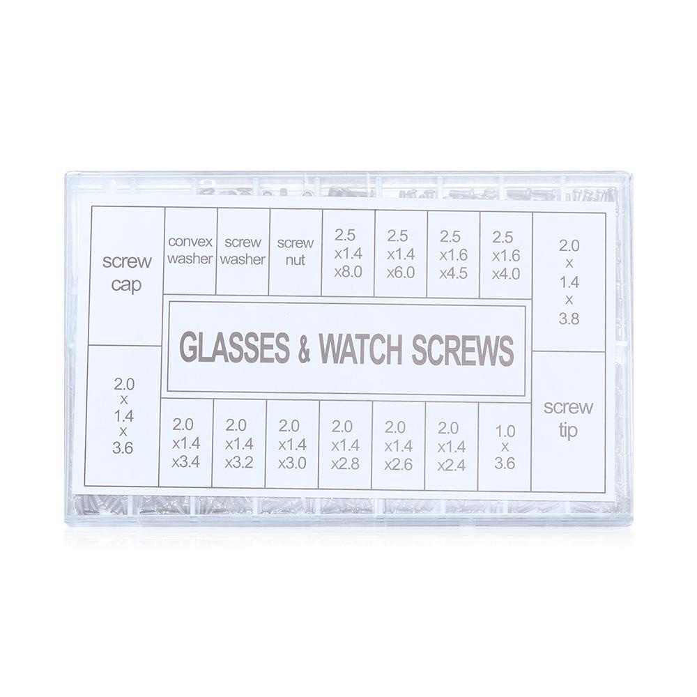 XIANTIN Bộ 1000 Đinh Vít Sửa Chữa Đồng Hồ Thời Trang