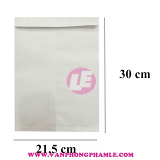 Bao thư trắng A4 (Xấp 100 Cái)