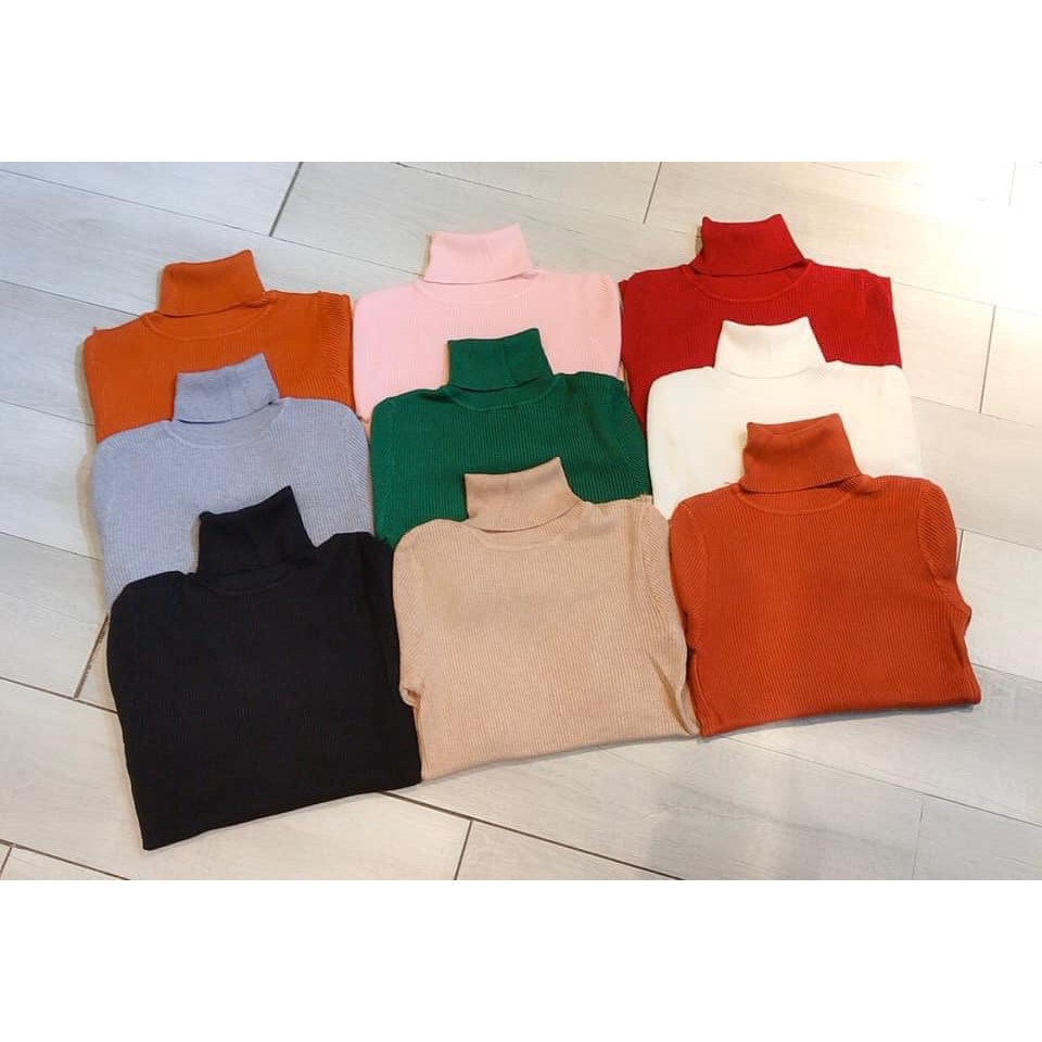 Áo Len Tăm Cổ Lọ Loại 1 PK06 🌸FREESHIP🌸Len Mềm Mịn Siêu Ấm - PK's House (Ảnh thật trải sàn do shop tự chụp) | BigBuy360 - bigbuy360.vn