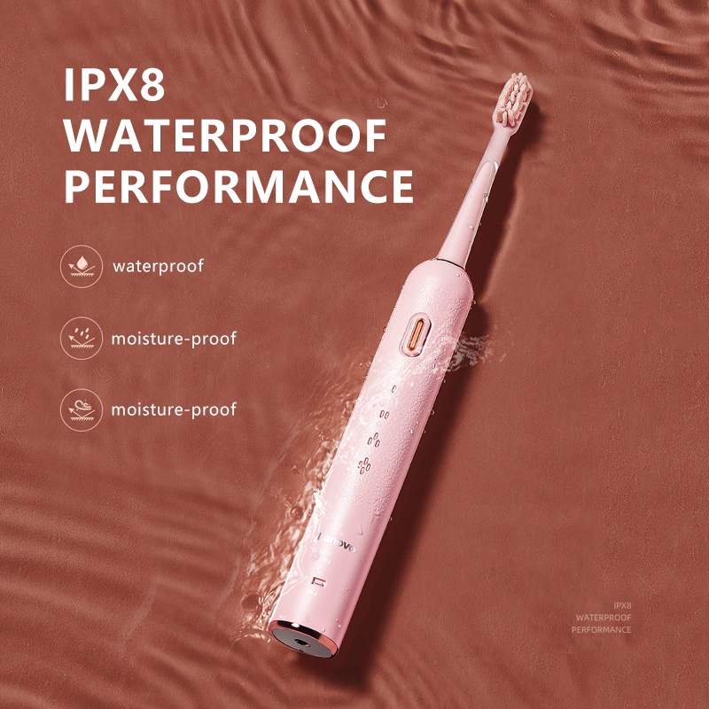 Bàn chải đánh răng điện tử cho người lớn Lenovo Ipx7