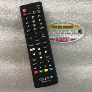 REMOTE ĐIỀU KHIỂN TV LG RM-L1162 CHÍNH HÃNG