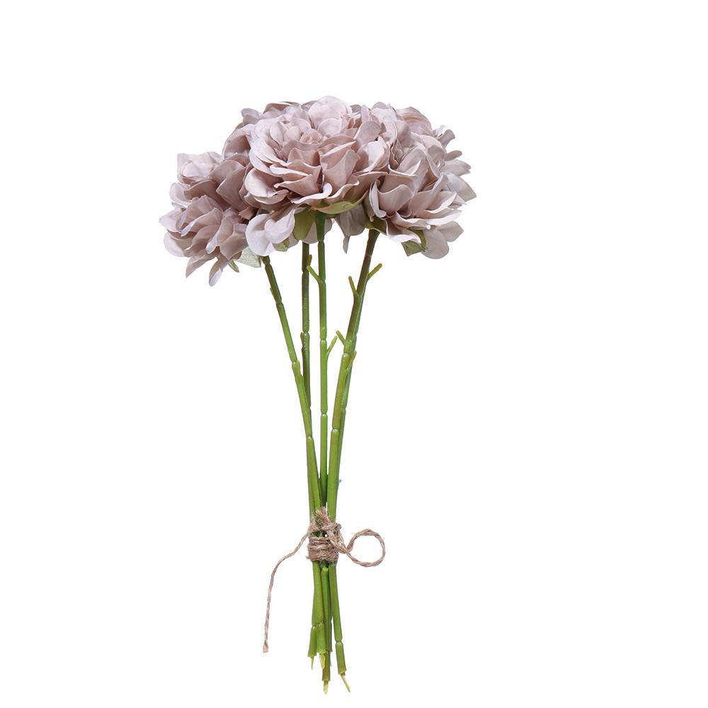 KUNHEV Bó Hoa Mẫu Đơn Nhân Tạo Tự Làm Dùng Để Trang Trí