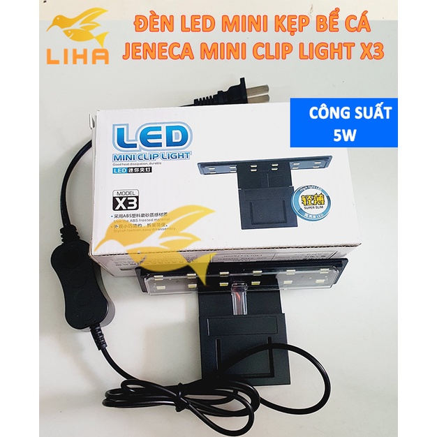 Đèn Led Mini Kẹp Jeneca Mini Clip Light X3 - Led Kẹp Cho Bể Cá