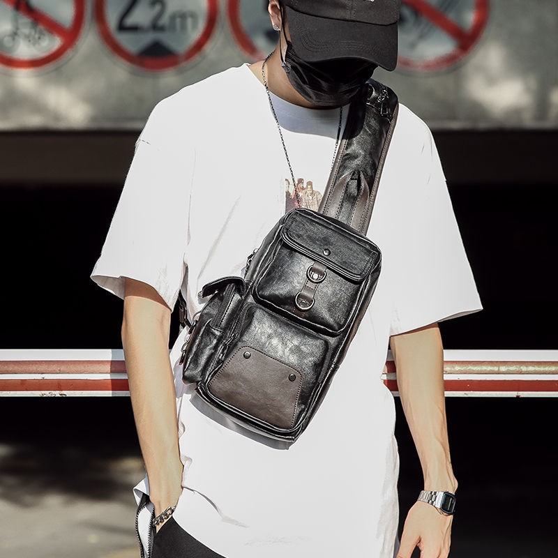 Túi Đeo Chéo Nam Da Pu Cao Cấp Thời Trang Hàn Quốc Mẫu Mới Cực Chất Thích Hợp Đi Du Lịch, Đi Chơi..