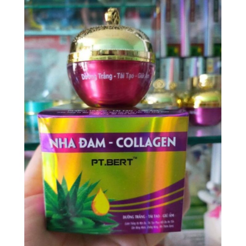 Collagen nha đam trắng da, giữ ẩm,15gr