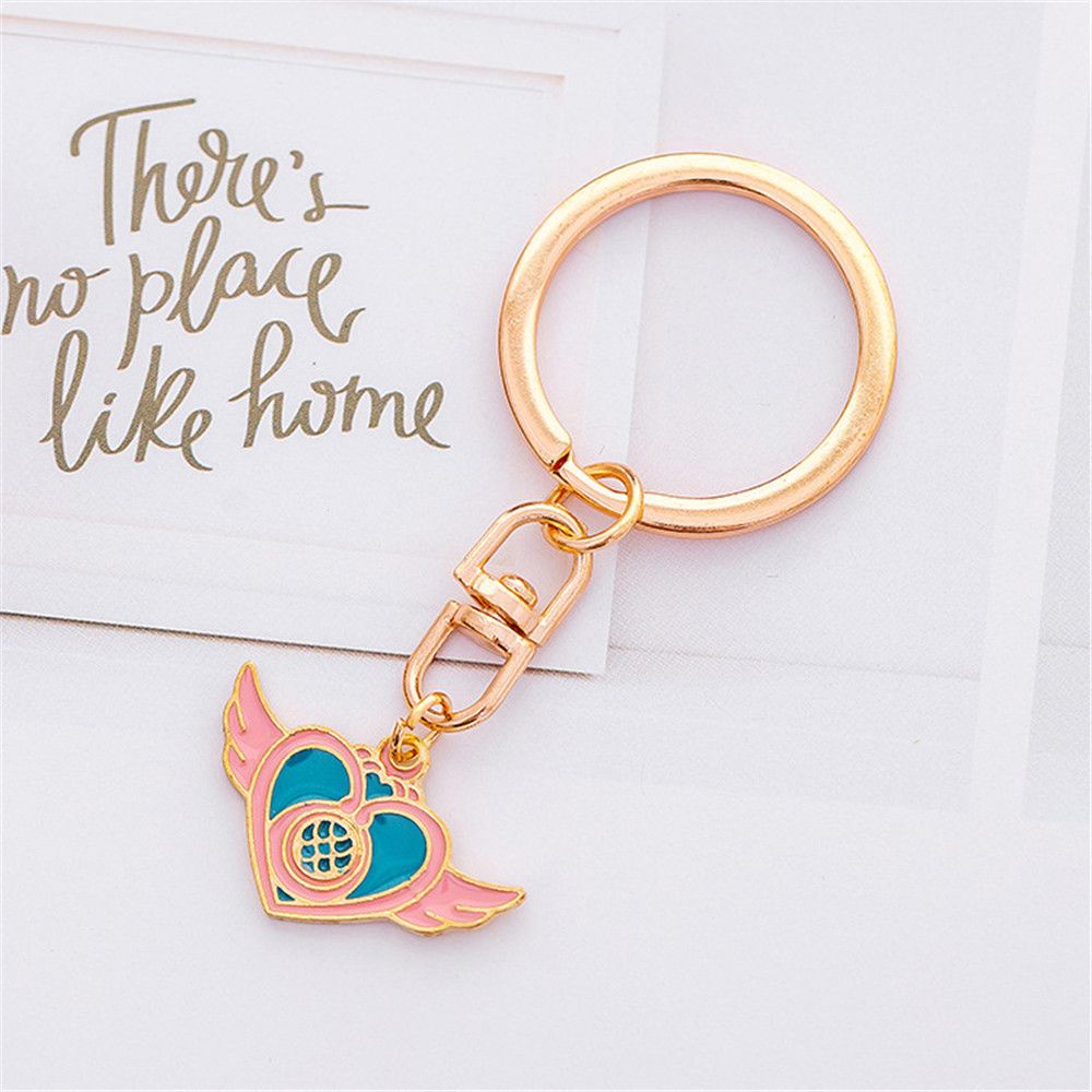 Móc Khóa Kim Loại Họa Tiết Hoạt Hình Dễ Thương