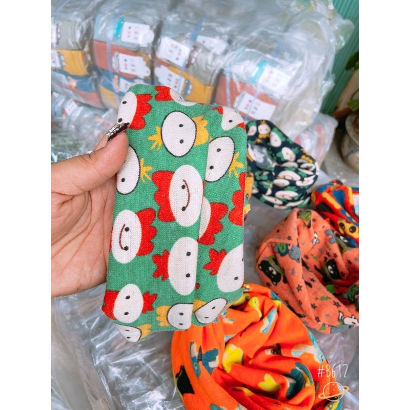 Khăn ống cotton len cho bé