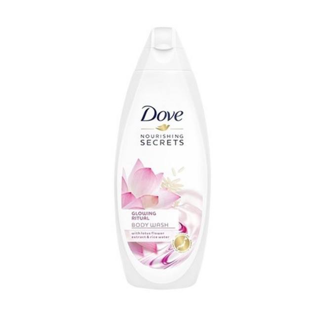 Sữa Tắm Dove,Dưỡng ẩm trắng da (500ml)