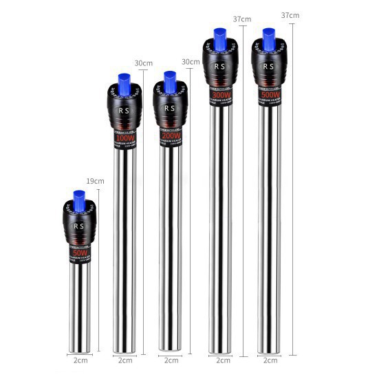 Sưởi Rs Inox 50w, 100w, 200w, 300w, 500w