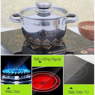 Bộ Nồi Inox Cao Cấp Five Star Cool 3 chiếc