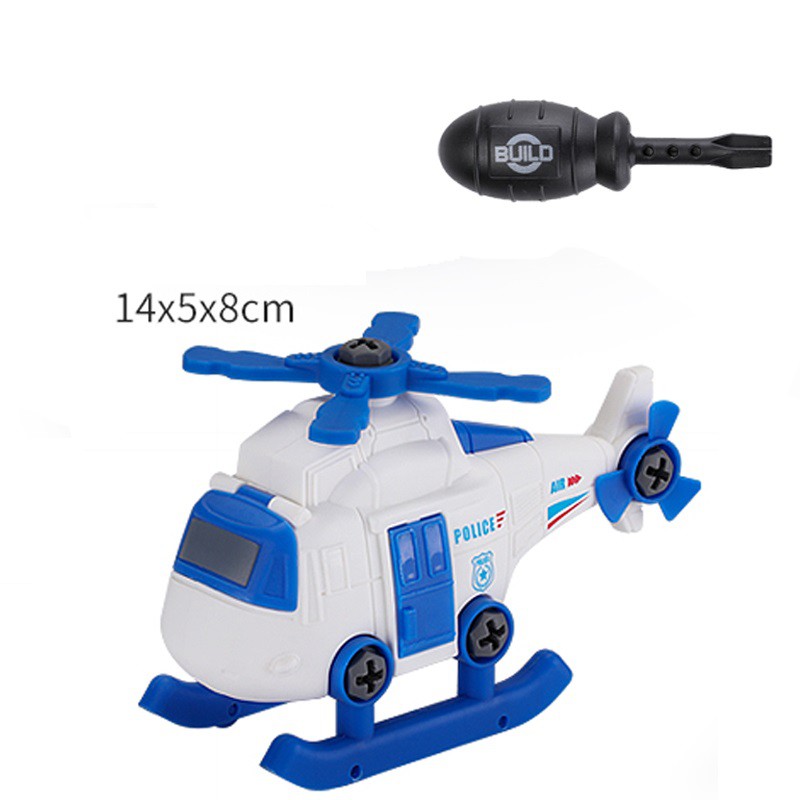 Đồ chơi xe ô tô mô hình có thể tháo lắp được, hiệu Híp's Toys, model 996F bằng nhựa