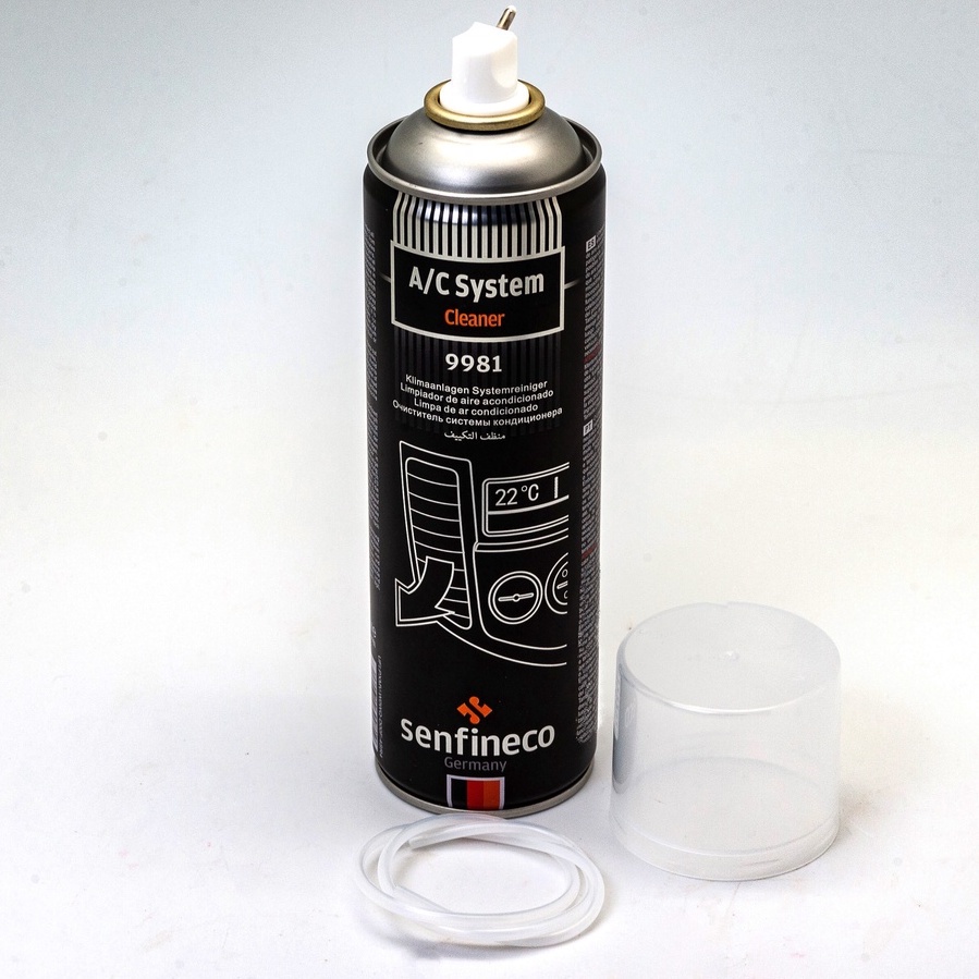Vòi xịt vệ sinh máy lạnh Senfineco 9981 System Cleaner làm sạch điều hòa dung tích 520ml