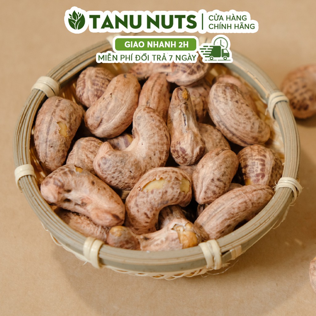 Hạt Điều Rang Muối TANU NUTS - Điều Bình Phước loại A hàng xuất khẩu 500gr | BigBuy360 - bigbuy360.vn