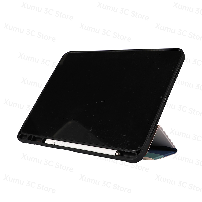 TRI Bao Da Gập Chống Sốc Tiện Dụng Cho Apple Ipad Pro 11 12.9 Air 3 10.5 7th Gen 8th Gen 10.2 Air 2 9.7 Mini 4 5 7.9 Air 4 4th 10.9 Inch 2020 2018