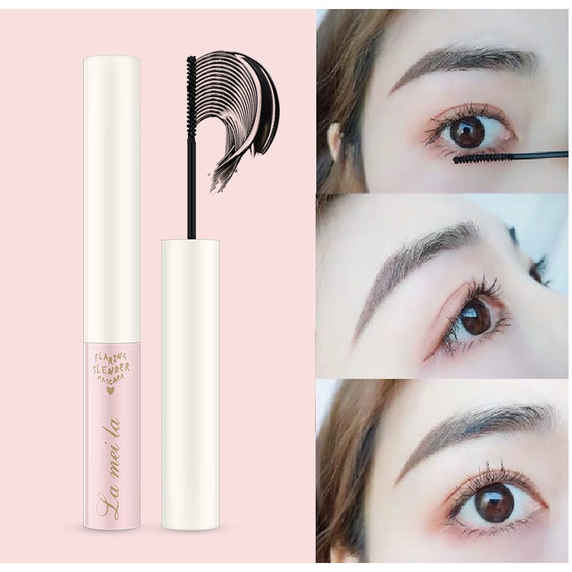 [Hot Trend] Chuốt Mi Mascara Lameila Siêu Cong Mảnh Chuốt Mi Đầu Mảnh Tơi Cong Dài Mi Tiện Lợi Chống Thấm Nước Bền Lâu