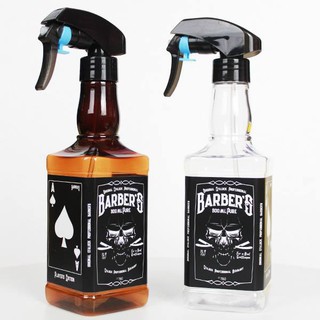Bình Xịt Cắt Tóc Chuyện Nghiệp Hình Chai Rượu( Barber(600ml)