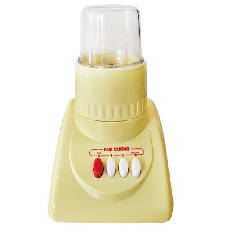 Máy xay sinh tố kim cương 2 cối nhựa và cối thủy tinh