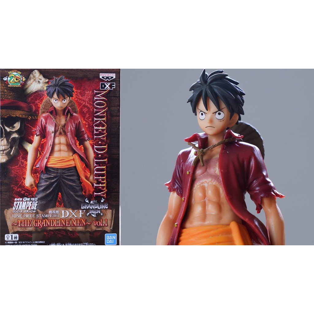 CHÍNH HÃNG Mô hình Monkey D Luffy ver DXF Stampede