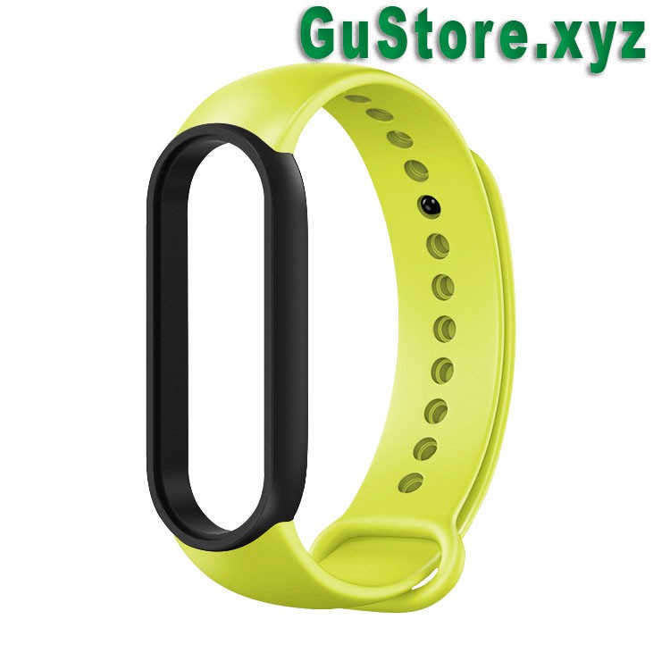 Dây đeo cao su thay thế chuyên dụng cho Xiaomi Mi Band 6/5/4/3 GS-MI01 (có sẵn hàng)