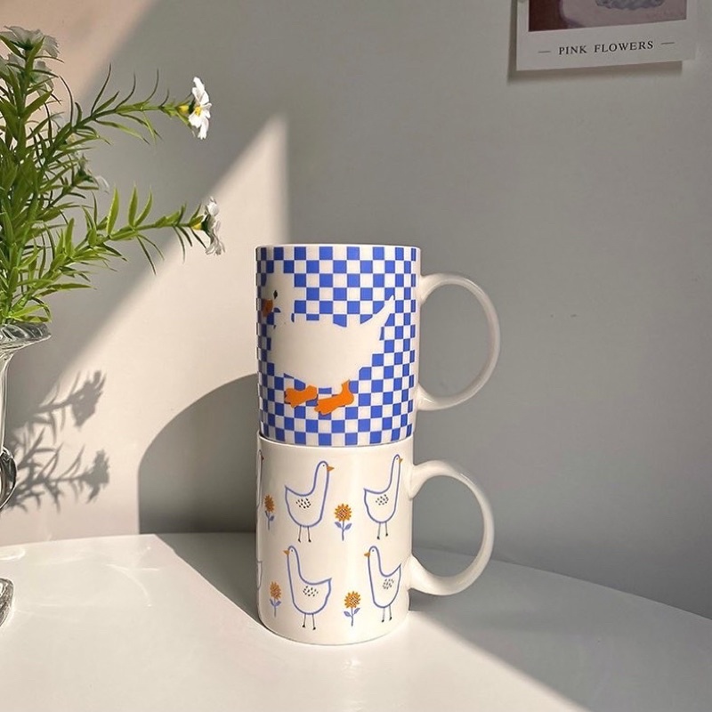 Ly Cốc Sứ Quai Vịt - LY1161