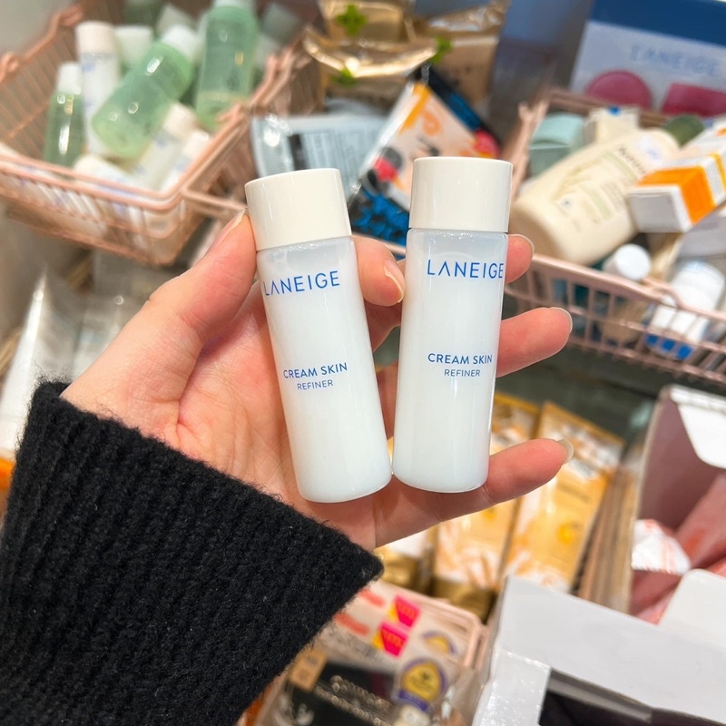 Nước cân bằng dưỡng ẩm LANEIGE Cream Skin Refiner Combo 4 Chai x25ml