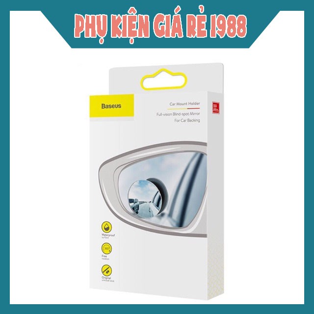 Gương cầu lồi mở rộng góc nhìn, chống điểm mù cho xe hơi Baseus LV466 | BigBuy360 - bigbuy360.vn