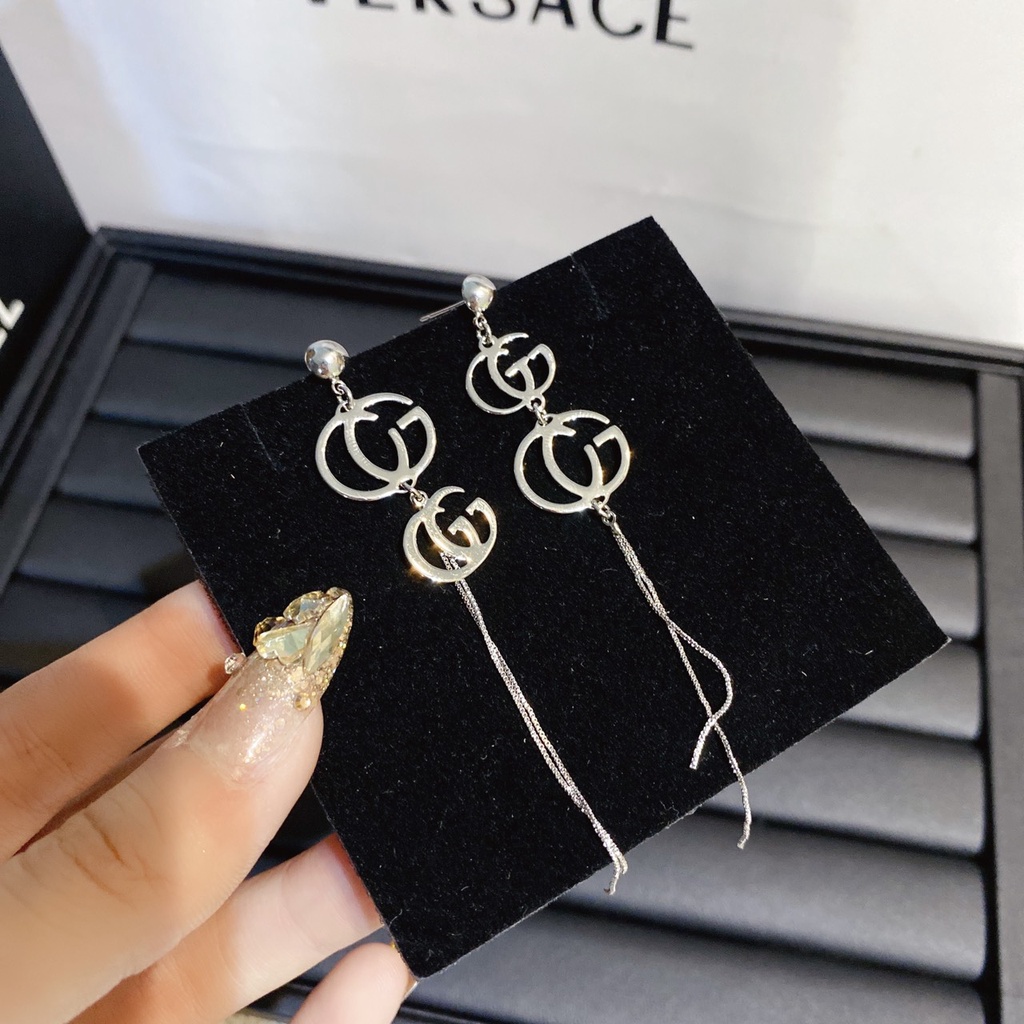 Bông tai nữ bạc 925 cao cấp cực sang chảnh và cá tính Ròm House ms09k4