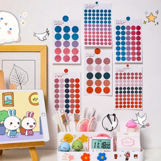 DOT04 Hình dán chấm tròn trang trí DIY size nhỏ