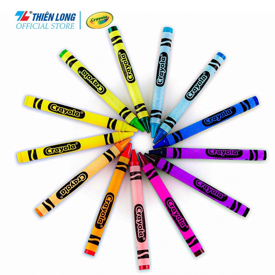 [Mã LIFEBOOK2 giảm 10% đơn 0Đ] (Hàng chính hãng) Bút sáp màu mini Crayola Crayon 8/16/64 màu.