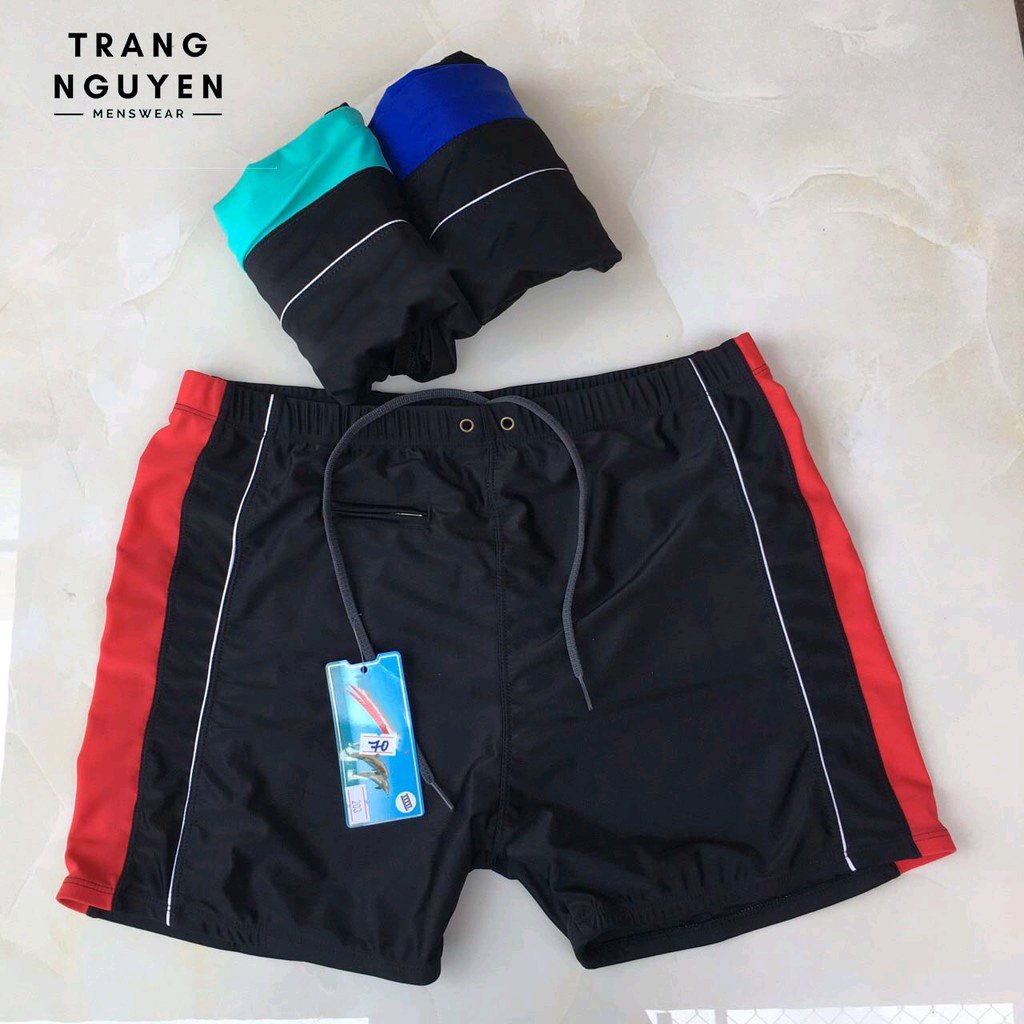 Quần Bơi Thể Thao Nam Big Size Từ 38-100kg Có Túi Nhỏ Tiện Dụng Co Giãn Nhiều Màu Cao Cấp Chất Lượng QB_SD