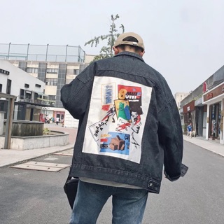 Áo khoác jean nam nữ unisex hot