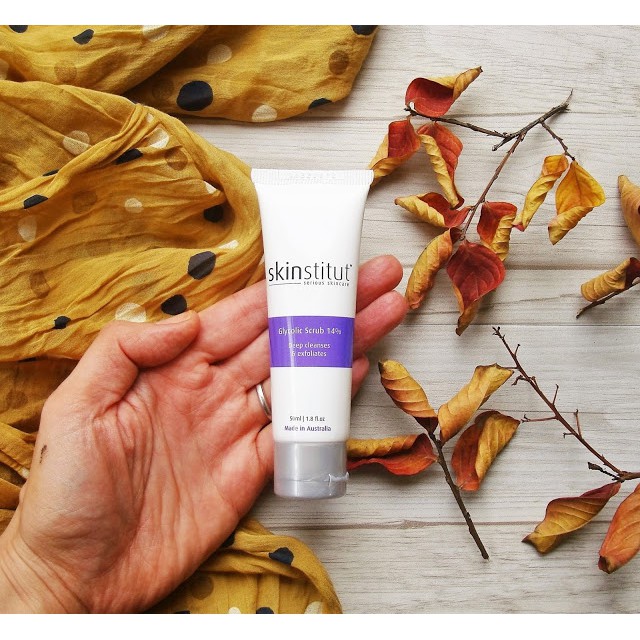 Tẩy tế bào chết da mặt và toàn thân Skinstitut Glycolic Scrub 14%