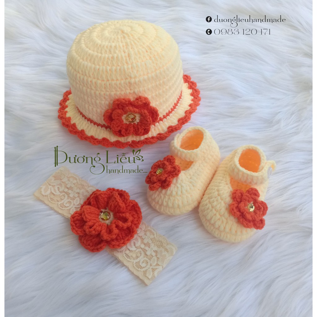 COMBO NÓN GIÀY VÀ NƠ CHO BÉ