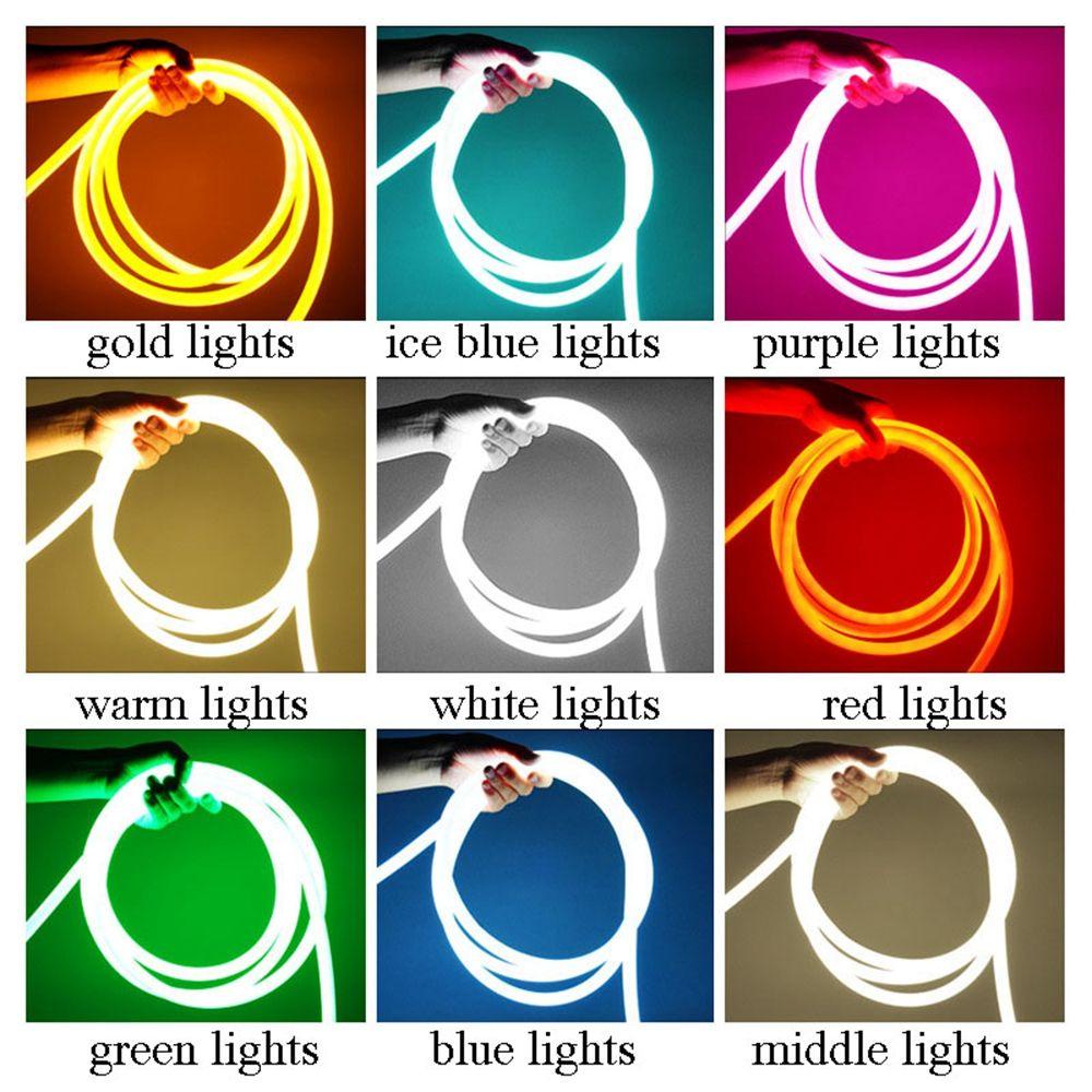 Đèn LED Ống Nhiều Màu Sắc Chống Nước Linh Hoạt Sáng Tạo DIY
