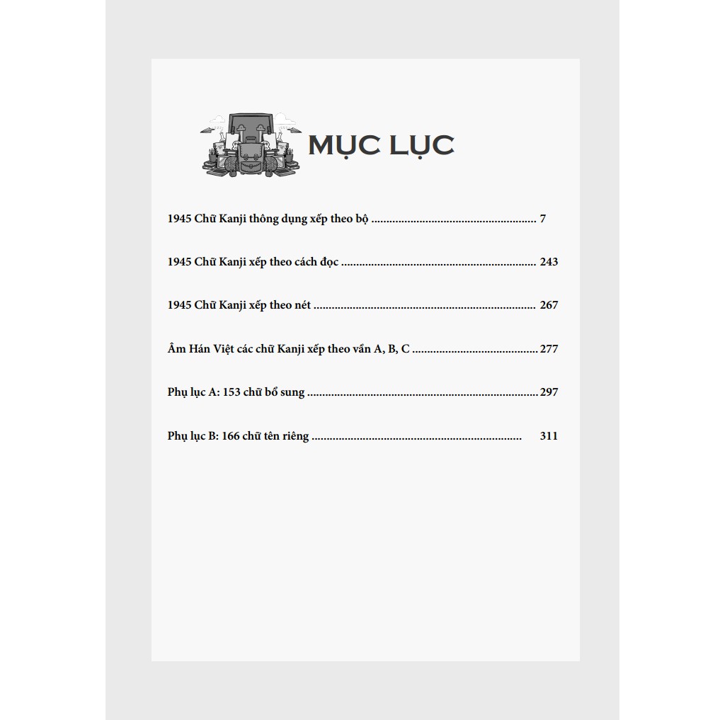 Sách - Bảng chữ Kanji thông dụng trong tiếng Nhật
