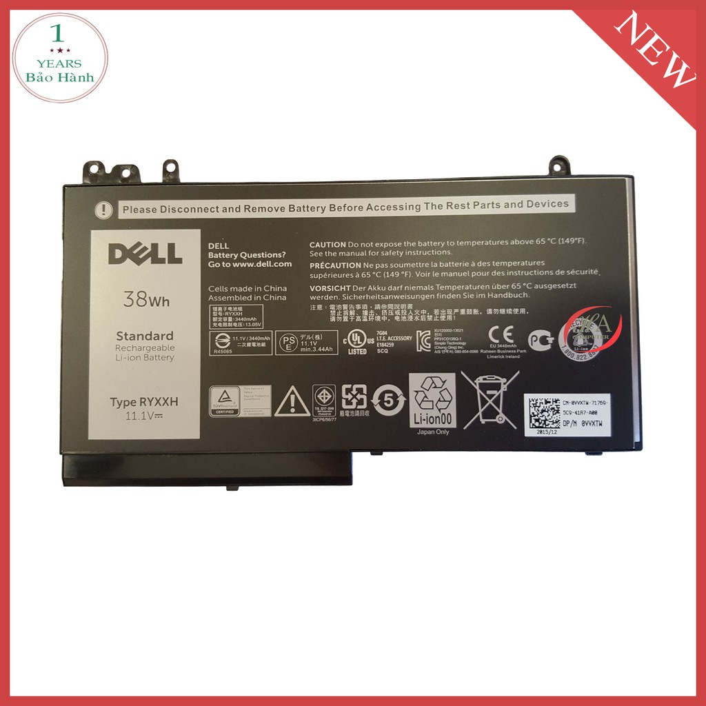 Pin dell Latitude E5250