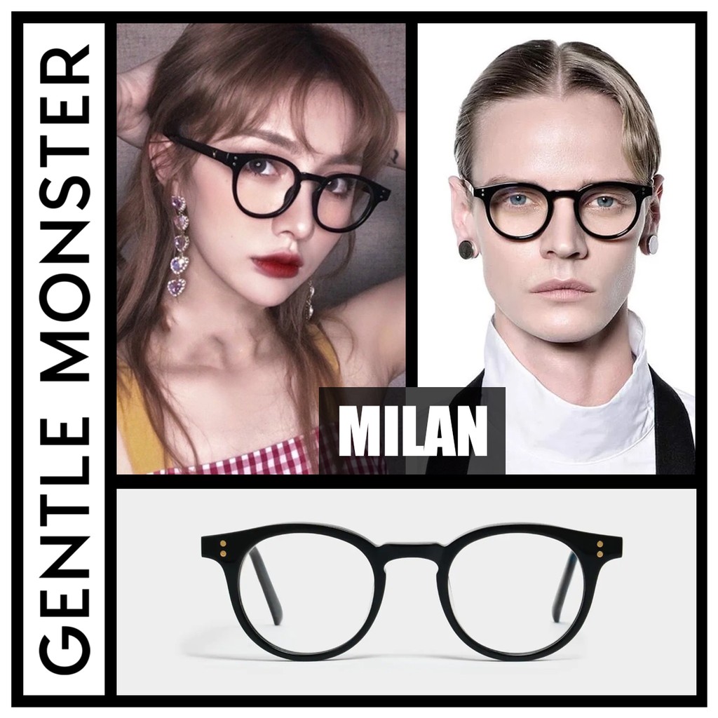 Gọng Kính Cận Loạn Unisex Mắt Tròn Fullbox Hot Trend 2020 (OCGM-22) - GM_TM Bảo Hành 6 Tháng