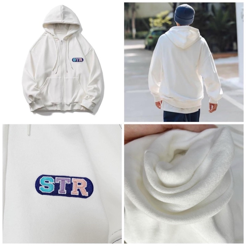 Áo Khoác dây kéo / Áo Hoodie Zip Unisex Nam nữ Form rộng chất nỉ lót bông mịn ấm cực đẹp ♥️