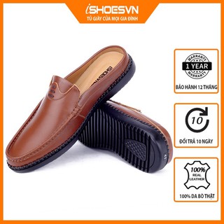 Sục nam da bò cao cấp ISHOESVN IS135 giày ishoes