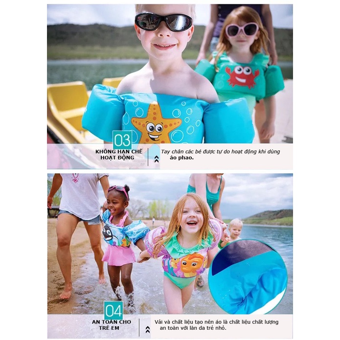 Phao bơi chống lật dành cho bé từ 12-30kg STORE HERA PB03