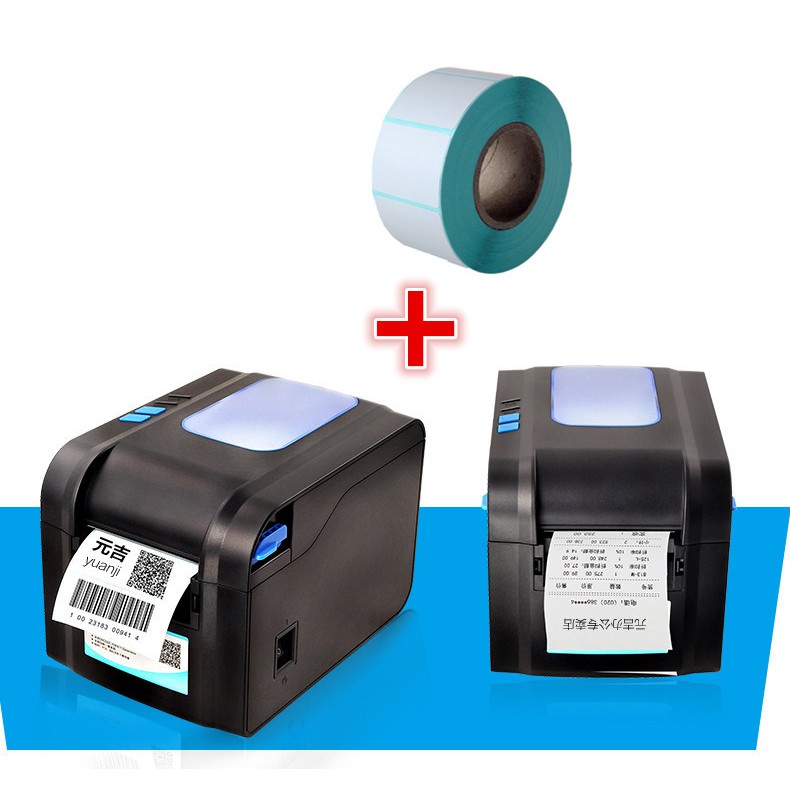 ComBo Máy in in bill + mã vạch xprinter chính hãng Xp 370B + 10 cuộn giấy K 80