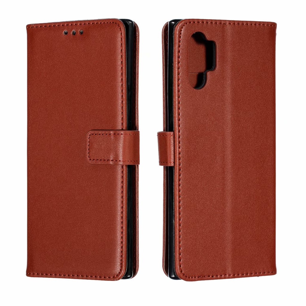 ốp Samsung Galaxy Note 10 Plus Case Note 9 8 5 4 3 lưng Flip Cover Wallet Leather Cases TPU Bumper Card Slots Bao da